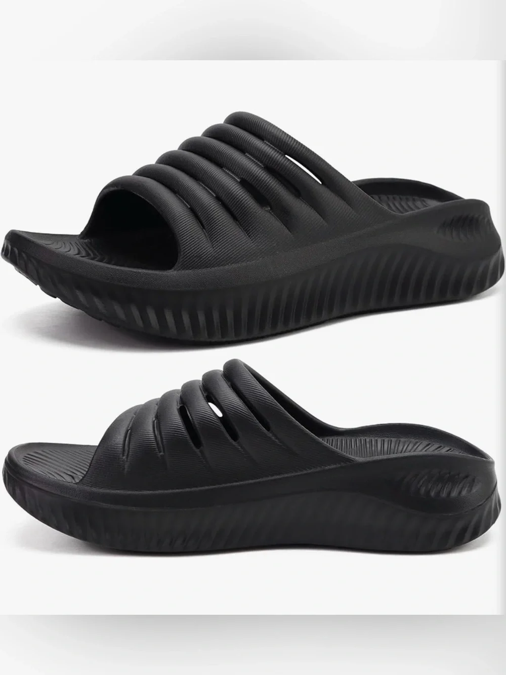 Kuailu Men 9 Women 11 Active Recovery Sandal Orthopedic Cushion Comfort Sport
